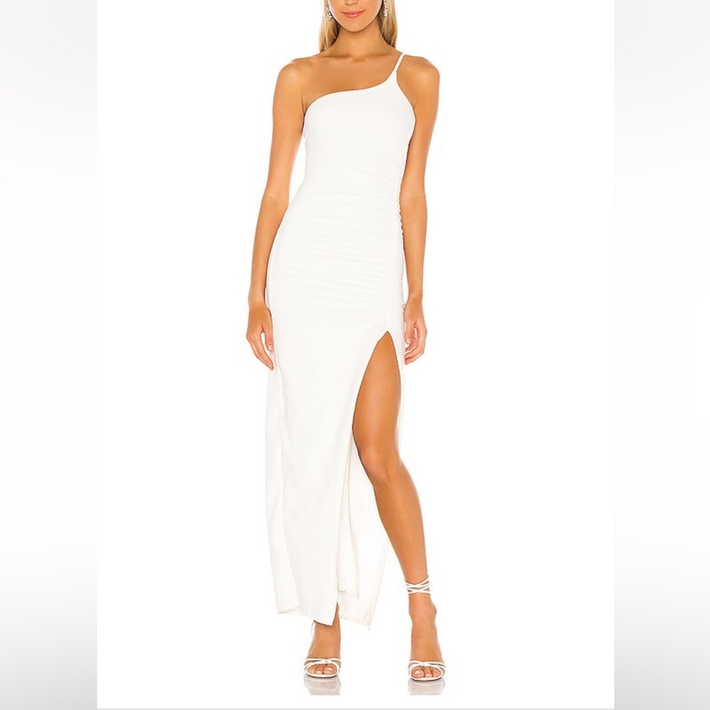 Lovers + Friends Nami Maxi Dress in White